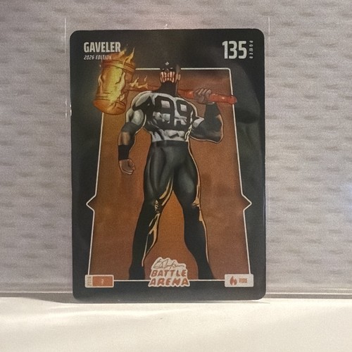Aaron Judge 2026 Bo Jackson Battle Arena Gaveler Fire Card 2