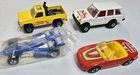 4 Hot Wheels Blackwall Lot Getty Bywayman Land Rover Miata Vintage