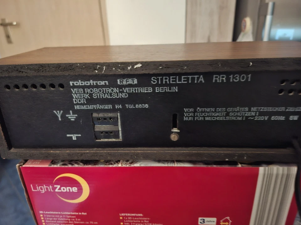 Radio Rundfunkempfänger Streletta RR 1301 VEB Robotron Berlin DDR sammeln selten - Bild 3 von 4