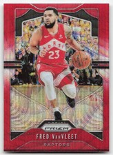 2019-20 Panini Prizm #157 Fred VanVleet Prizms Ruby Wave