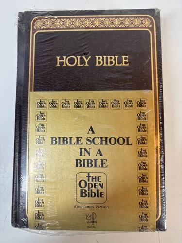 The Open Bible King James Version Royal Edition A Bible School In A Bible Sealed - Bild 1 von 9