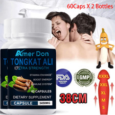 Male Enhancement Capsules Booster  Thicker Last Longer Stronger Bigger 120Caps