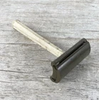Vintage Slant Stroke WW2 OD GREEN US Military Safety Razor Made USA Bakelite