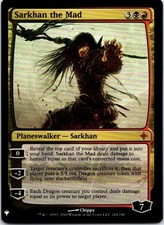 Sarkhan the Mad 214 The List Reprints M Foil NM