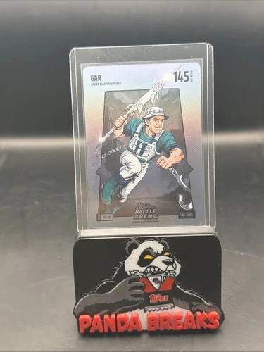 2026 Bo Jackson Battle Arena Gar Silver Steel Power 145 Edgar Martinez