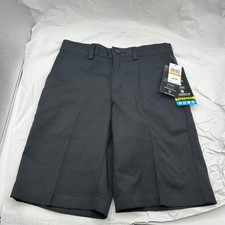 PGA Tour Golf Shorts Boys Caviar Black New With Tags Motionflux 360 Stretch S 8