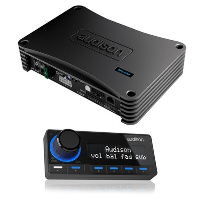 Audison AP4.9 bit Prima 4-Ch Amp & DSP 4x70W 4Ω + DRC MP Remote