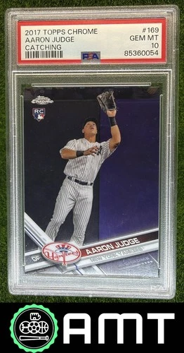 Aaron Judge RC PSA 10 2017 Topps Chrome New York Yankees #169 0054