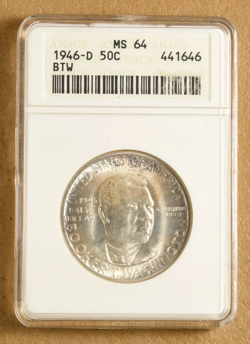 Booker T Washington Half for sale | eBay