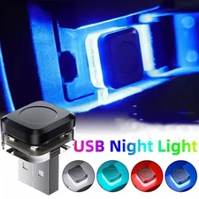 Mini USB LED Light Car Interior Neon Atmosphere Ambient Lamp Bulb Accessories US