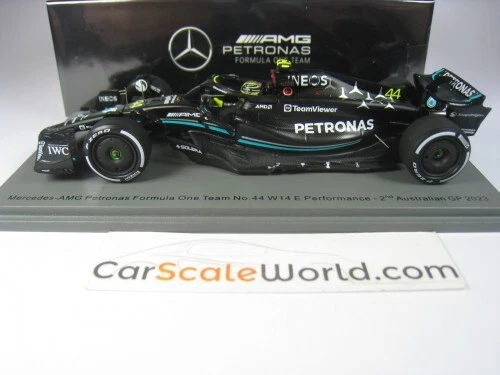 MERCEDES-AMG W14E PERFORMANCE AUSTRALIAN GP 2022 HAMILTON 1/43 SPARK - Imagen 2 de 3