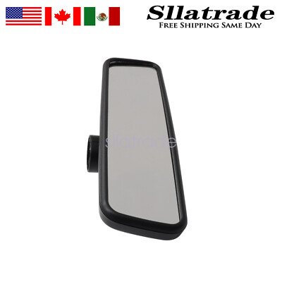 Black Rear View Interior Mirror Fit VW Jetta MK4/MK5 1999-2009 Bora Passat B5