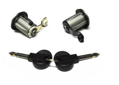 SERRATURA CILINDRETTO 2 PEZZI SET ANTERIORE SX DX CITROEN BERLINGO 96-08 - Foto 3 di 3