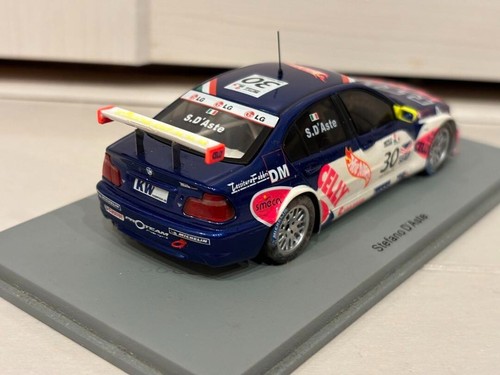 1/43 Spark BMW 320 #30 WTCC 2005 White Blue w/ Box From Japan S0429 Model Car - Picture 4 of 6