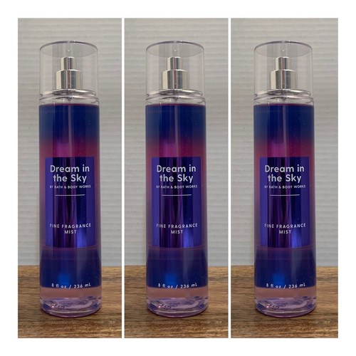 Bath and Body Works DREAM IN THE SKY Fragrance Mist ~ 8 fl.oz. ( Lot of 3 ) - 第 1/2 張圖片