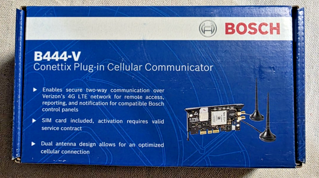 Bosch B444-V Verizon Plug-In Cellular Communicator Module-image