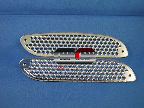Trans Am WS6 Mirrored / Chrome Look Front Vents LS1 GM - Picture 2 of 2