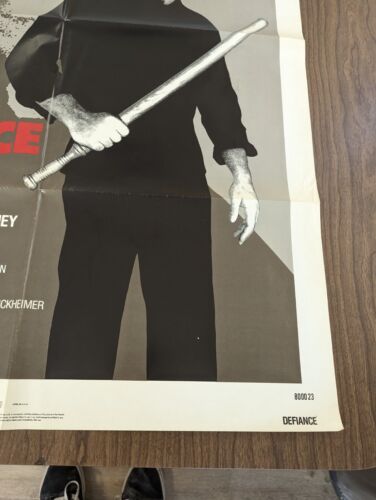 Original 1980 Defiance Movie Theater Poster One Sheet 27x41 - Picture 3 of 6