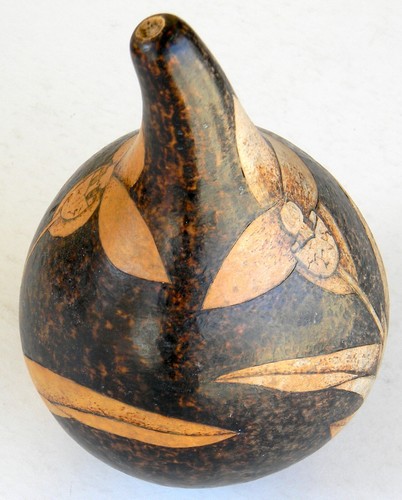 Original Art Deco on Pumpkin,Vanessa Hughes 2007
