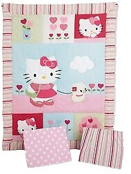 Hello Kitty Crib Nursery Bedding Sets