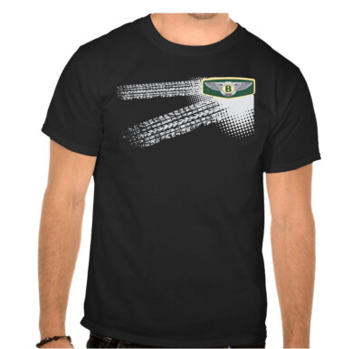 Bentley Auto Logo car Schwarz T-SHIRT -636