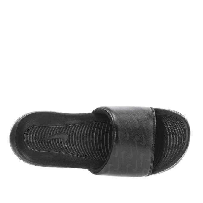 Nike Women's Black/Gray Nike Check Print Slides Sandals Nike Women's Black/Gray Nike Check Print Slides Sandals