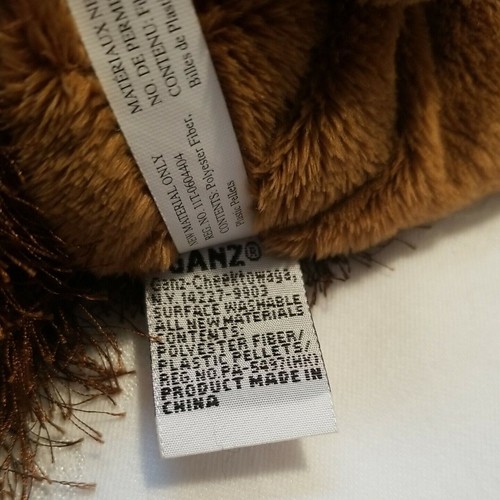 Ganz Webkinz Brown Dog 9" Plush Puppy Shaggy Stuffed Animal Toy HM195 NO CODE - Picture 7 of 8