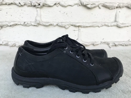 EUC KEEN Women's US 9 EUR 39.5 Sisters Lace Black Nubuck Oxfords MSRP $110