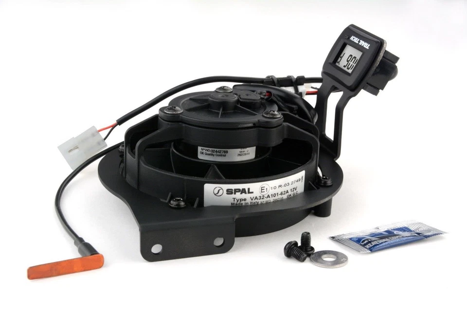 Комплект охлаждения цифрового вентилятора радиатора Trail Tech 17-20 Honda CRF 450 R RX 732-FN13 - Изображение 3 из 3