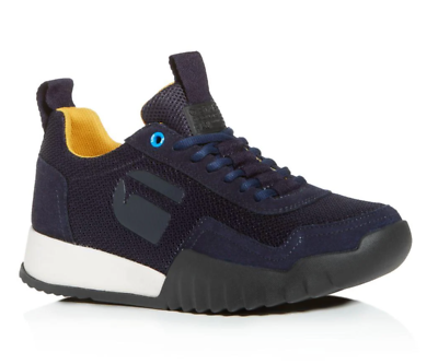 G-star Raw Men's Rackam Rovic Blue Low-Top Sneakers Z46104 Size US