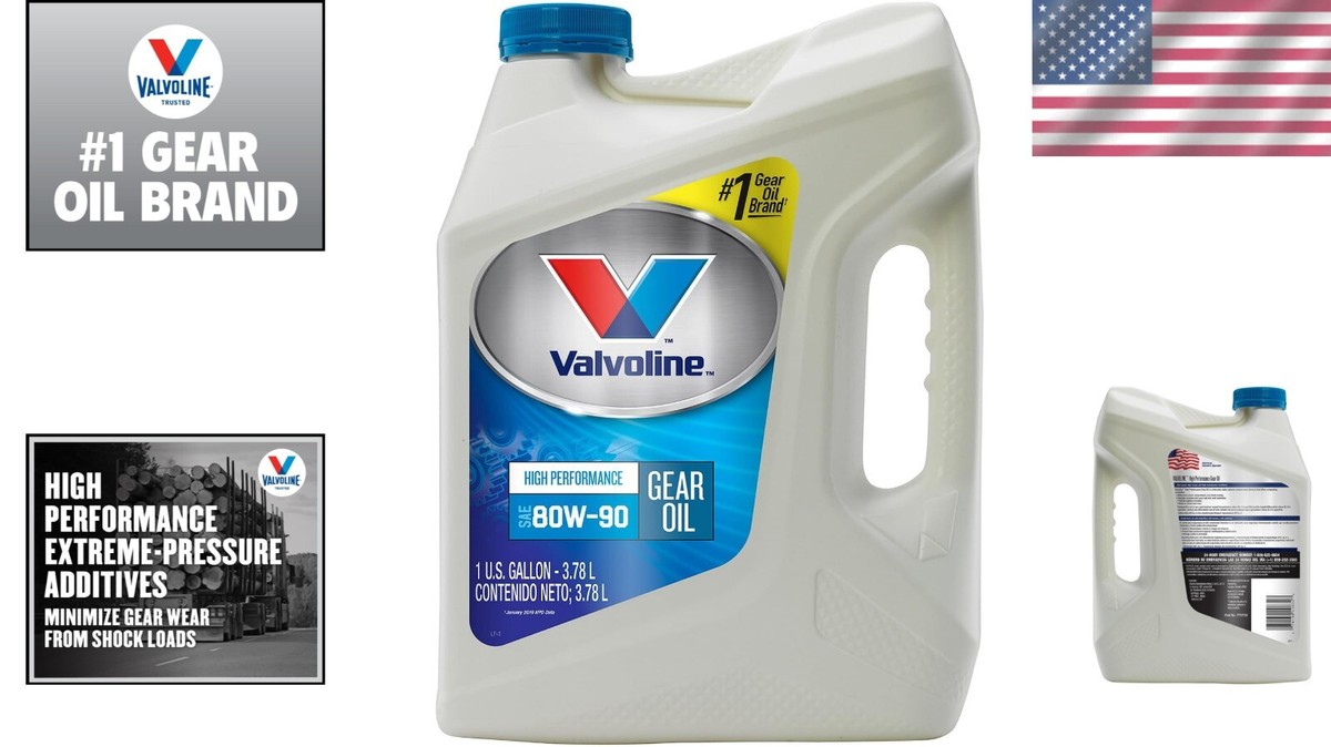 1 Gallon 80W-90 Gear Oil with Extreme-Pressure Additives