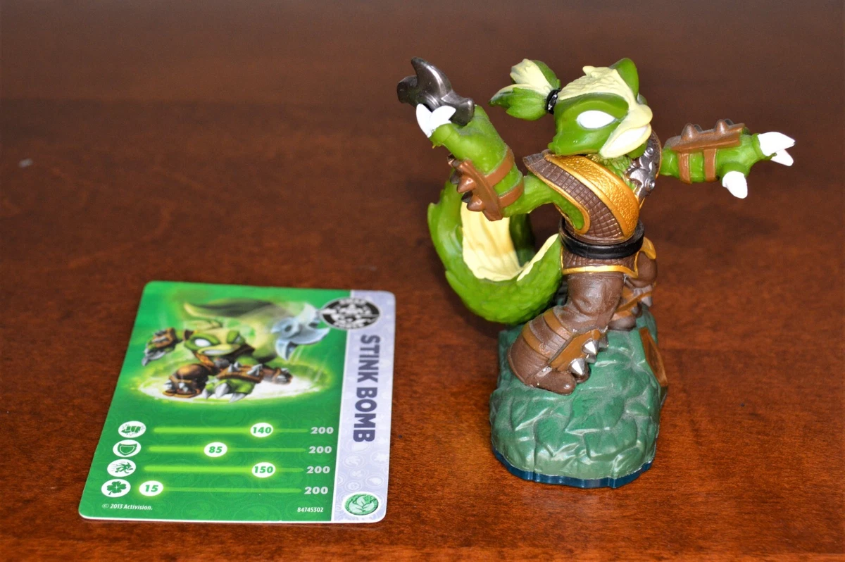 Figurine Skylanders Stink Bomb - SWAP Force - Multi-plateforme, Occasion
