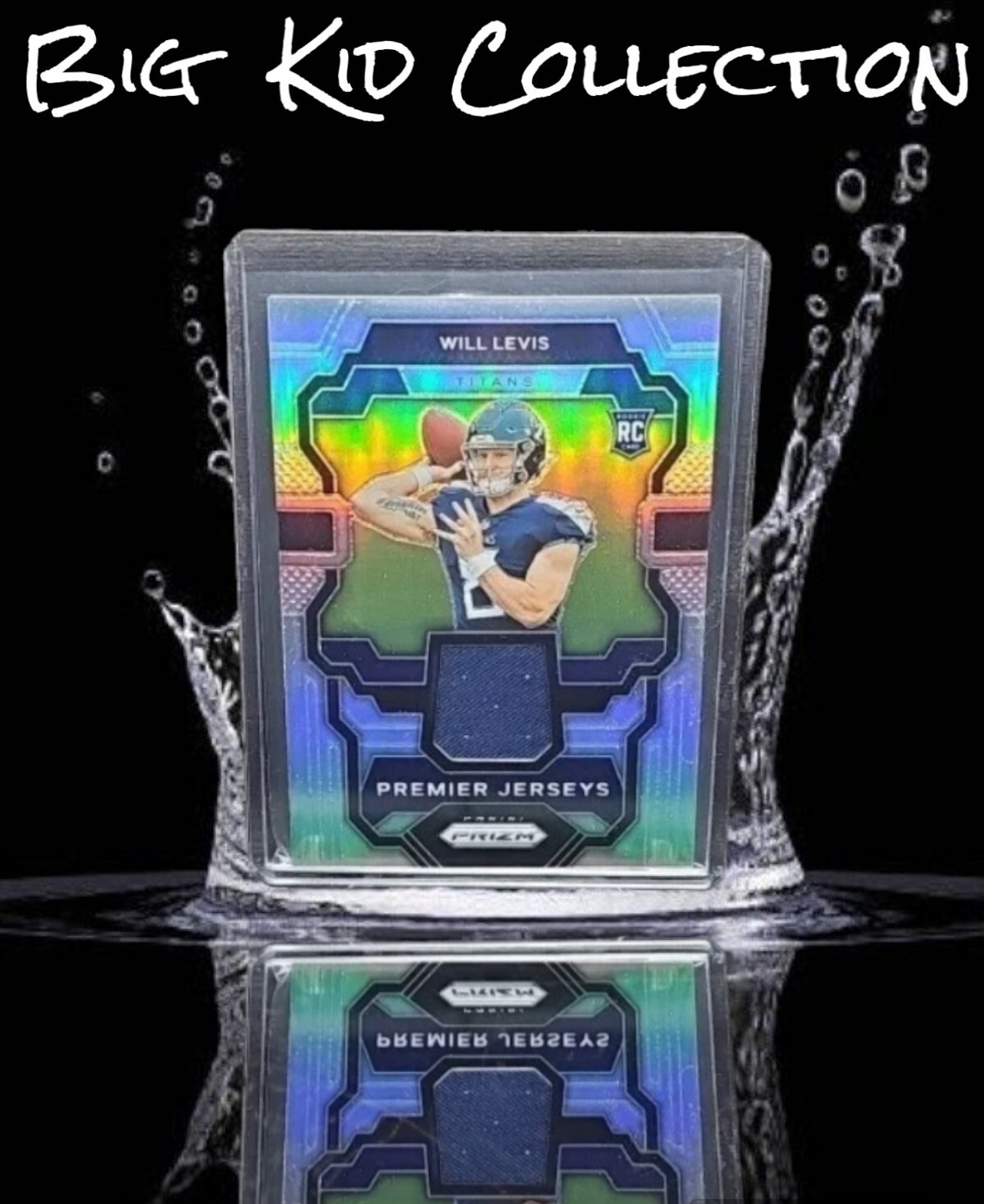 2023 Prizm Will Levis Rc Premier Jerseys Relic Silver Holo Prizm 