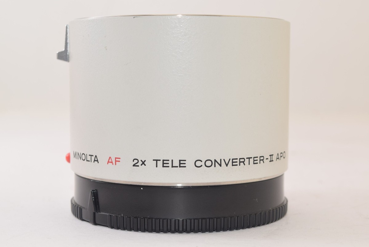 MINOLTA AF 2X TELE CONVERTER-II APO for A Mount From JAPAN MINOLTA AF 2X TELE CONVERTER-II APO for A Mount From JAPAN