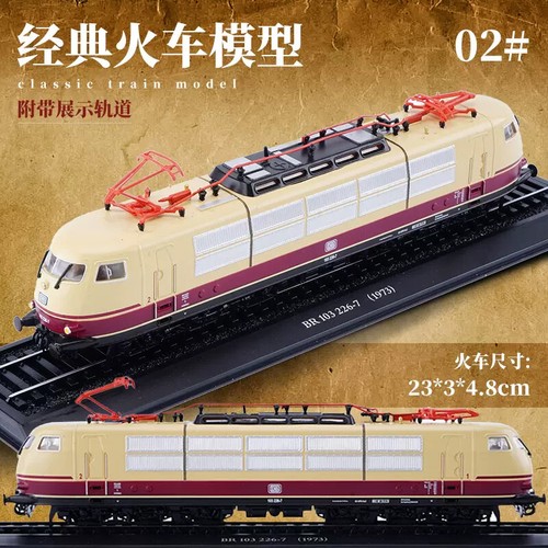 1/87 European Steam Locomotive Simulation of High-Speed Rail Train Collection - Picture 7 of 35