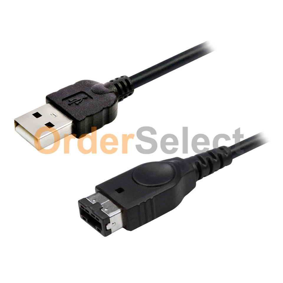 2 USB Fenzer Charger Data Cable Cord for Nintendo DS NDS Gameboy Advance GBA SP - Image 3 of 4
