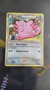 Clefable Holo 3/123 HeartGold SoulSilver Pokemon TCG ITA