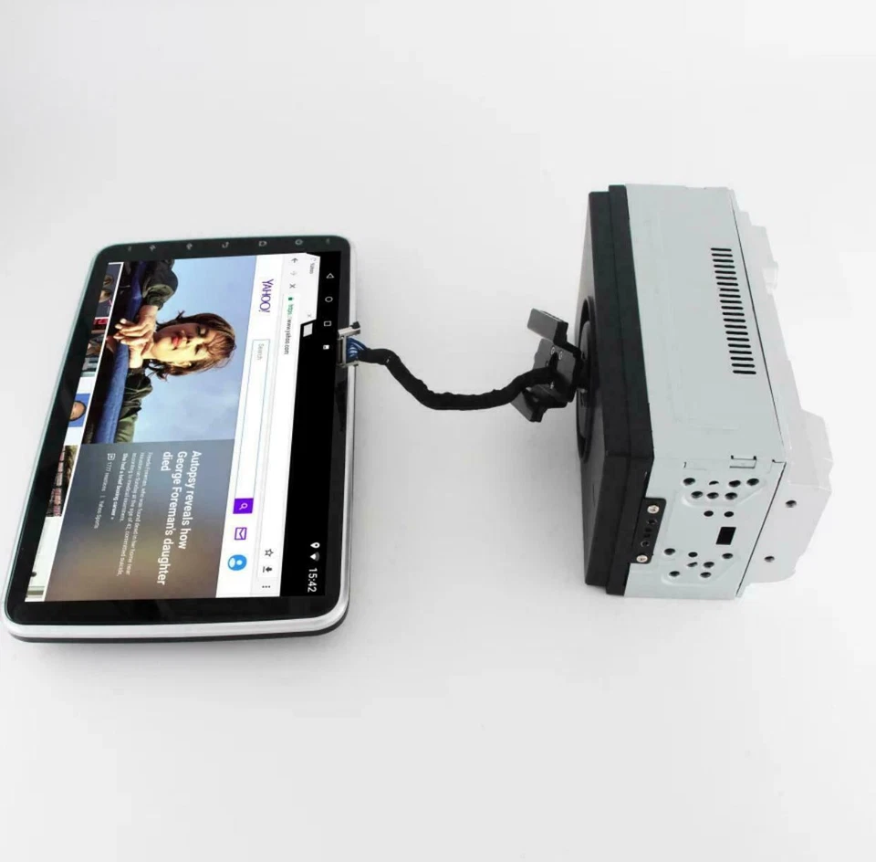 AUTORADIO ANDROID 10" POLLICI DAB + 2DIN STEREO AUTO GPS WIFI SCHERMO ESTRAIBILE - Immagine 4 di 4