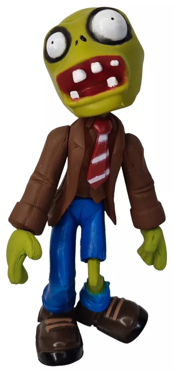 Zombie Plants Vs Zombies 7 hard plastic Mexican action toy figure