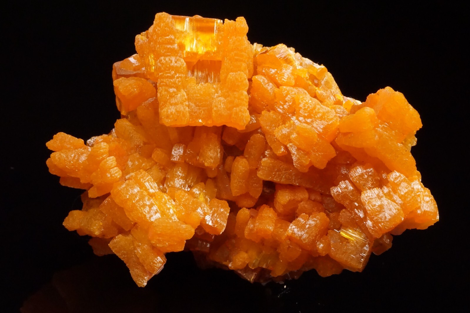 UNIQUE Mimetite Crystal Cluster PINGTOULING MINE CHINA EBay unique-mimetite-crystal-cluster-pingtouling-mine-china-ebay