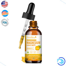 Magnesium Glycinate Supplement 2000mg Magnesium Glycinate Liquid Drops