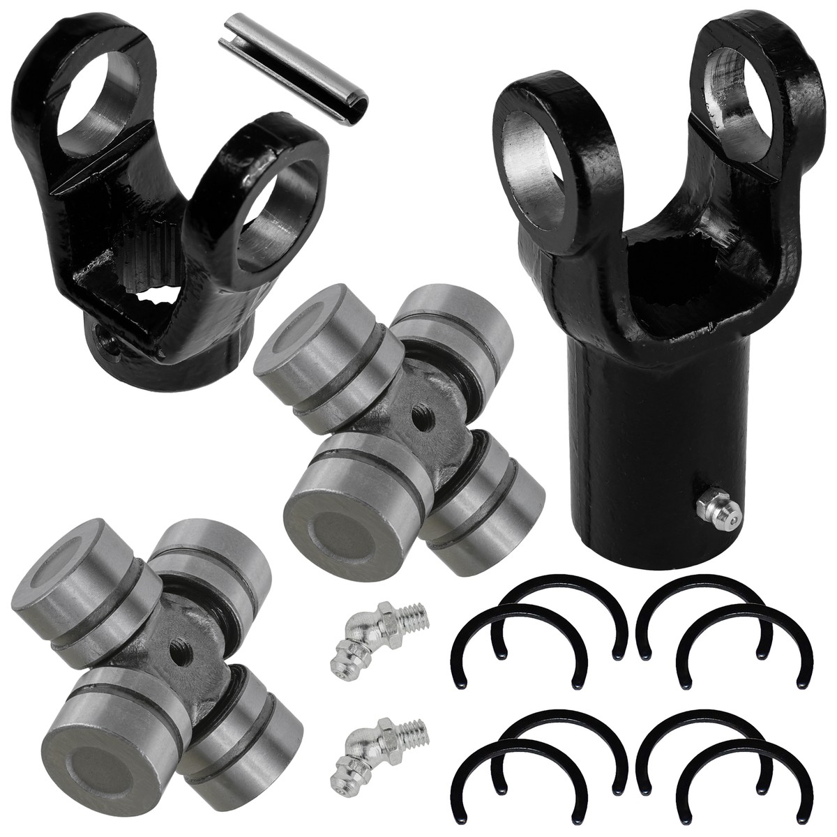 Caltric Front Drive Shaft Yoke & U-Joint Kit For Polaris ATV/UTV - Fits Xpedition, Ranger, RZR, Sportsman Models - View #10