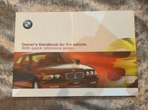 1998 01 Bmw 3 Series Owners Manual Handbook Wallet 316i 318i 3i 323i 3d Ebay 1998 01 Bmw 3 Series Owners Manual Handbook Wallet 316i 318i 3i 323i 3d Ebay