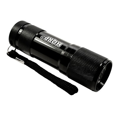 HQRP Torcia UV 365nM 9 LED Professionale – Rileva Cristalli Di Uranio, Vaselina E Minerali