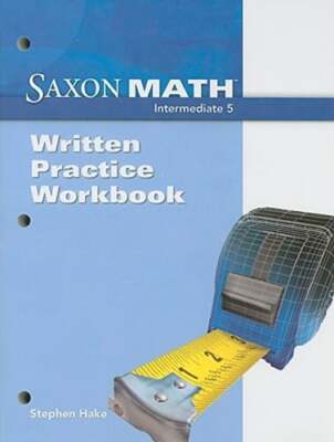 Written Practice Workbook by Hake: Used