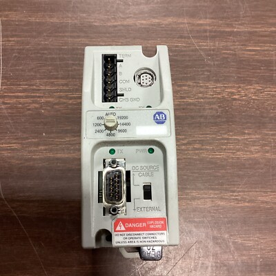 ALLEN BRADLEY 1761-NET-AIC SER B ADVANCED INTERFACE CONVERTER Series B E64