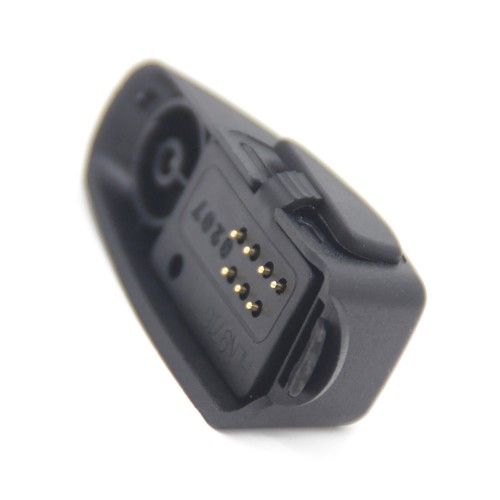 For Motorola GP140 GP320 GP328 Earpiece Headset Mic Audio Adapter Converter