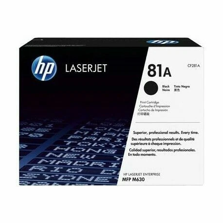 HP 81A Cartouche de Toner Noir (CF281A)
