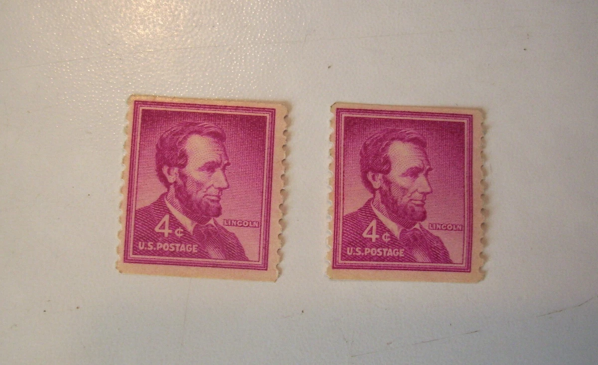 4 Cent Lincoln Stamp In Used Us Stamps (1901-Now) for sale | eBay