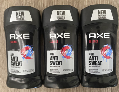 Axe 2.7 Oz Black 48H Anti Sweat High Definition Scent Antiperspirant (3pack)